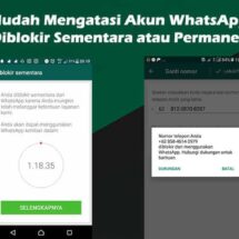 cara atasi whatsapp diblokir